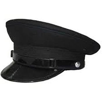 Elegant Black Designer Security Cap