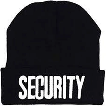 Popular Black Woolen Security Cap