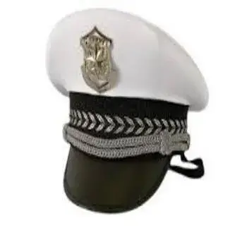 Silver Custom Logo Security Cap