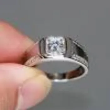 Shah Gems & Jewellery Manufacturing Co.Men Silver Ring