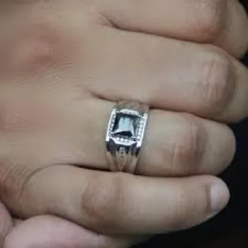 Jaipur Mart Men Silver Ring