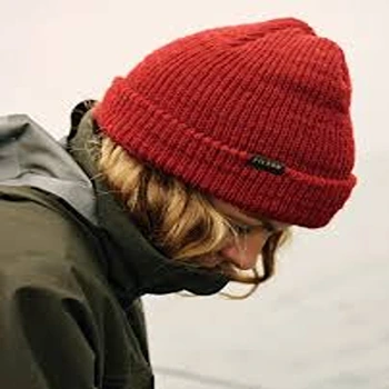 In Demand Light Red Woolen Cap