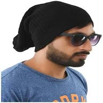 Popular Black Woolen Cap