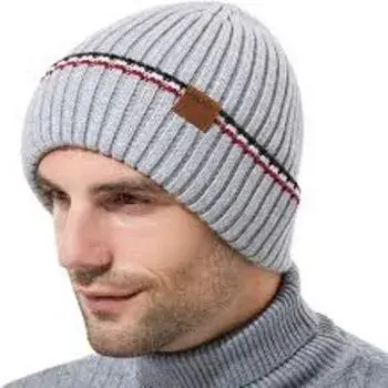 Striped Woolen Caps