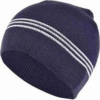Stylish Blue Woolen Winter Cap 