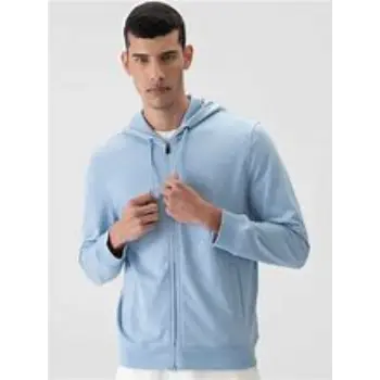 Seamless Finish Men Zip Hoodies