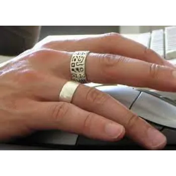 Gents Silver Gemstone Ring