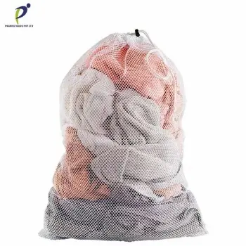 Solid Mesh Laundry Bags
