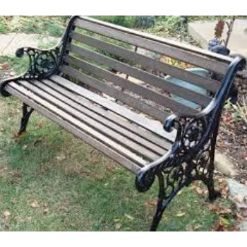 Polished Metal Bench