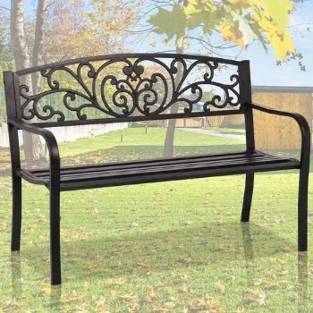 Designer Metal Bench