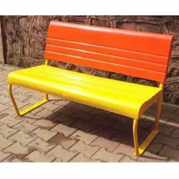 Coated Metal Bench