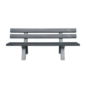 Polished Metal Bench