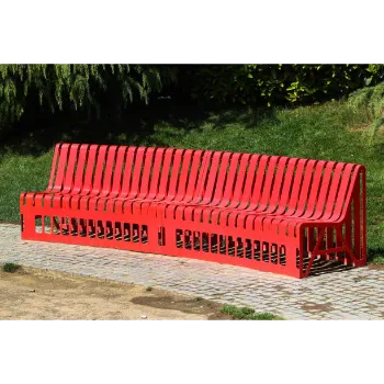 Stylish Metal Bench