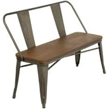 Weather Resistant Metal Bench