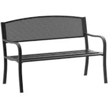 Durable Metal Bench