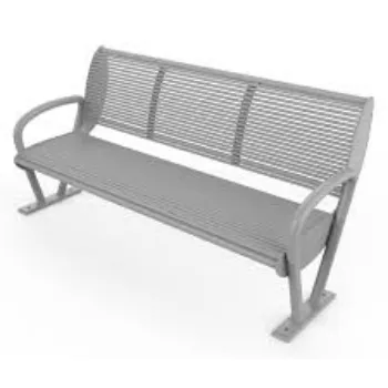 Comfortable Metal Bench