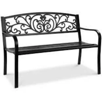 Easy To Place Metal Bench