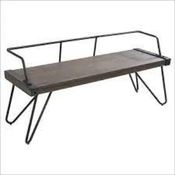 Rectangle Metal Bench