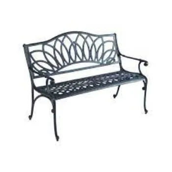 Durable Metal Bench