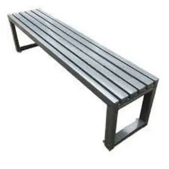 Modern Metal Bench