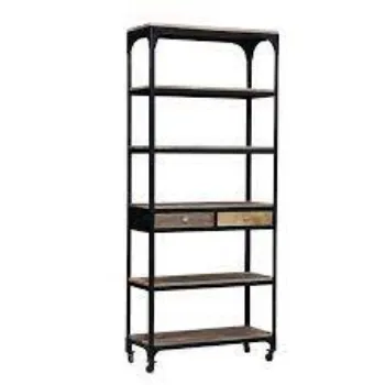 Easy To Place Metal Bookshelf