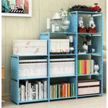 Easy To Place Metal Bookshelf