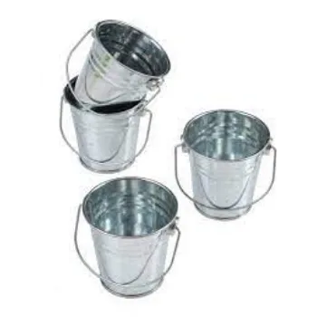 Polished Metal Bucket