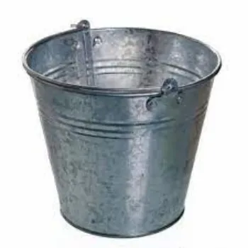 Round Metal Bucket