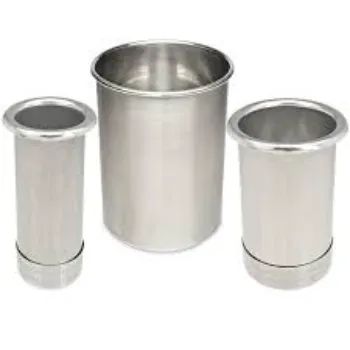 Natural Finishing Metal Canisters