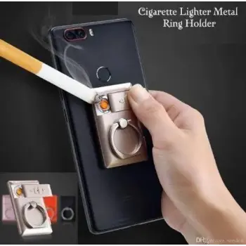 Polished Metal Cigarette Holder