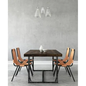 Plain Metal Dining Chair