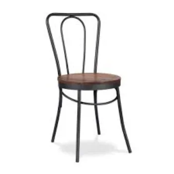 Fine Finishing Metal Dining Chair