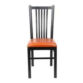 Polished Metal Dining Chair