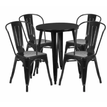 Plain Metal Dining Table