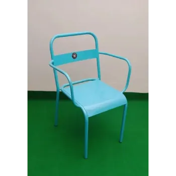 Coated Metal Dining Table