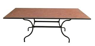  Metal Dining Table