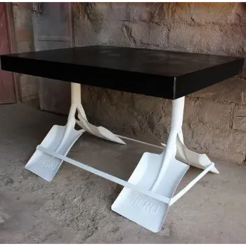 Plain Metal Dining Table