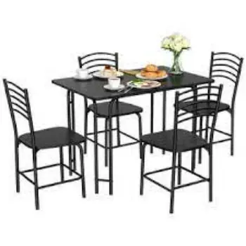 Easy To Place Metal Dining Table