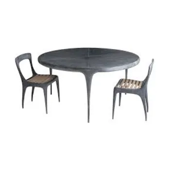 Modern Metal Dining Table