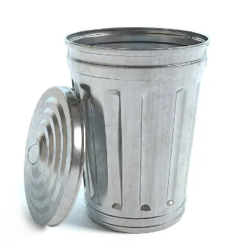 Brandvu Metal Dustbin