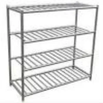 Polished Metal Racks