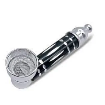 Natural Metal Smoking Pipe