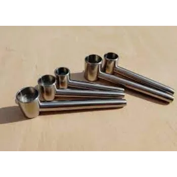 Natural Metal Smoking Pipe