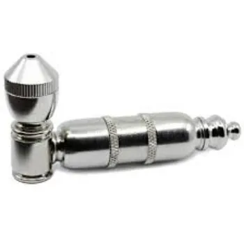 Polished Metal Smoking Pipe