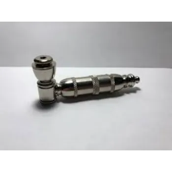 Polished Metal Smoking Pipe
