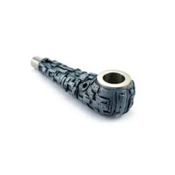 Solid Metal Smoking Pipe