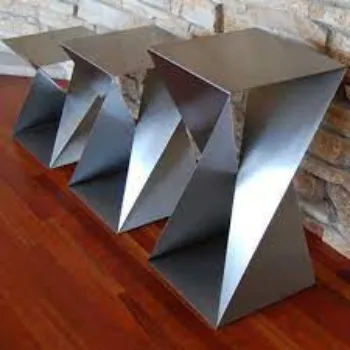 Polished Metal Table Base