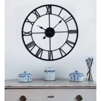 Craftter Black Metal Wall Clock