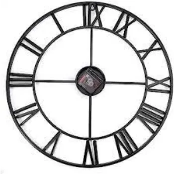  Robolife 18.5 inch Oversized 3D Iron Decorative Wall Clock 