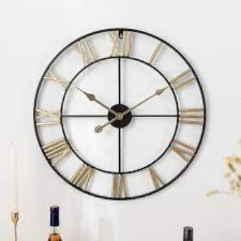  Skeleton Clock 60cm Wall Clock